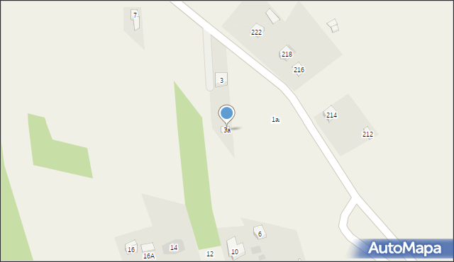 Dębinki, Dębinki, 3a, mapa Dębinki