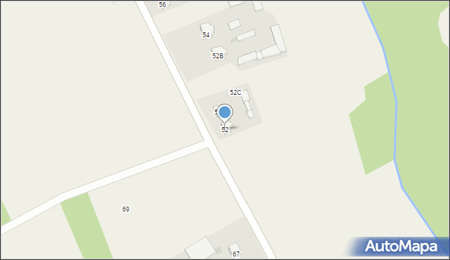 Dębinki, Dębinki, 52, mapa Dębinki