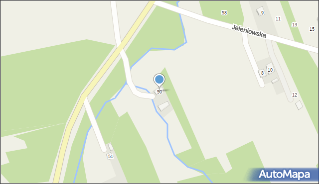 Dębniak, Dębniak, 50, mapa Dębniak