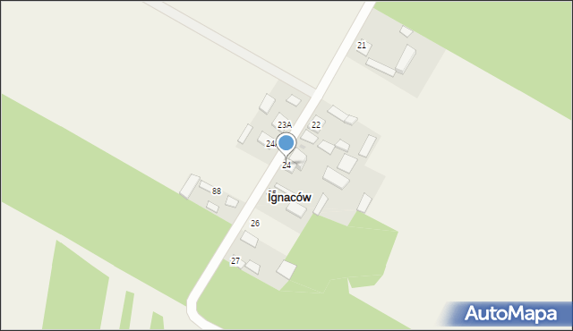 Dębniak, Dębniak, 24, mapa Dębniak