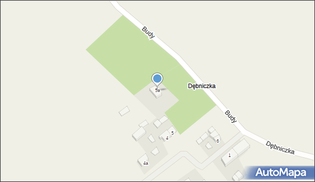 Dębniczka, Dębniczka, 5a, mapa Dębniczka