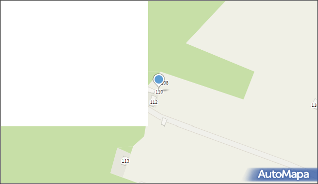 Dębno, Dębno, 110, mapa Dębno