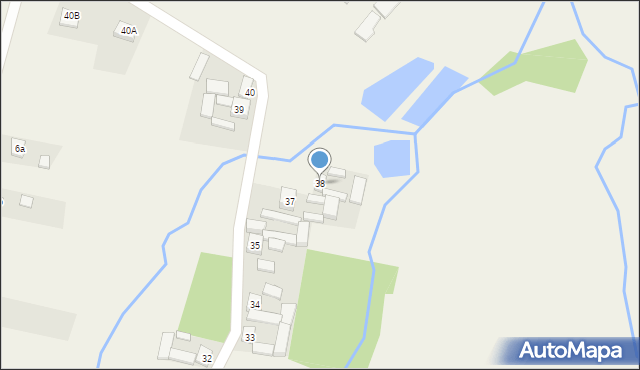 Dębno, Dębno, 38, mapa Dębno