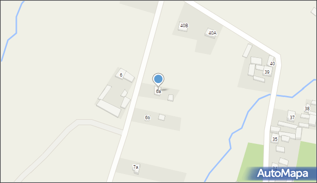 Dębno, Dębno, 6a, mapa Dębno