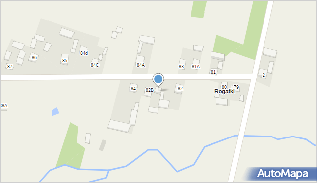 Dębno, Dębno, 82a, mapa Dębno