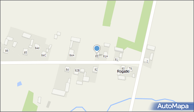 Dębno, Dębno, 83, mapa Dębno