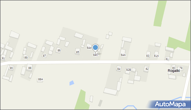 Dębno, Dębno, 84C, mapa Dębno
