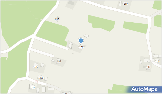 Dębno, Dębno, 176, mapa Dębno