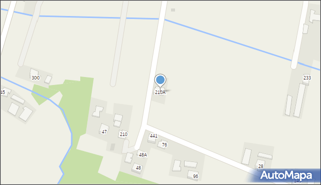 Dębno, Dębno, 210A, mapa Dębno