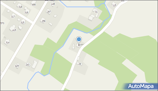 Dębno, Dębno, 30, mapa Dębno