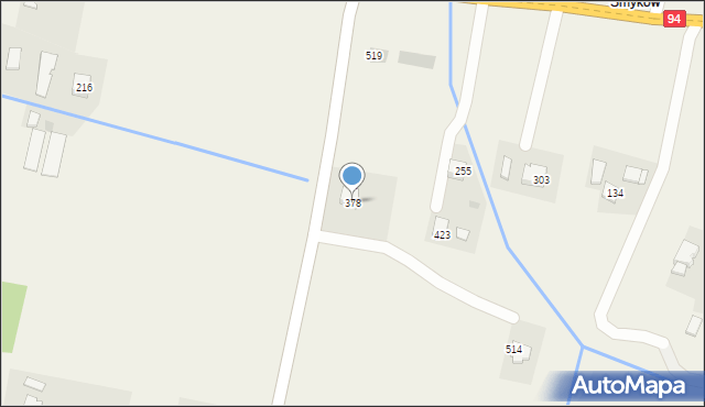 Dębno, Dębno, 378, mapa Dębno