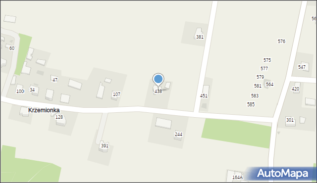 Dębno, Dębno, 438, mapa Dębno