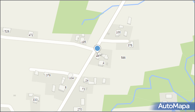 Dębno, Dębno, 4A, mapa Dębno