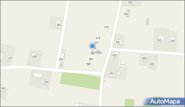 Dębno, Dębno, 581, mapa Dębno