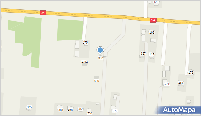 Dębno, Dębno, 582, mapa Dębno
