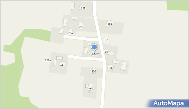 Dębno, Dębno, 92a, mapa Dębno