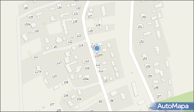 Dębno, Dębno, 113, mapa Dębno