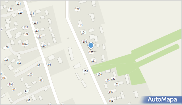 Dębno, Dębno, 156, mapa Dębno