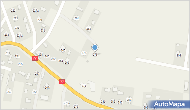 Dębno, Dębno, 273, mapa Dębno