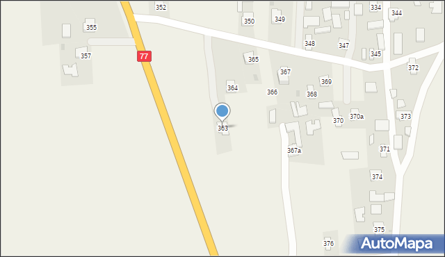 Dębno, Dębno, 363, mapa Dębno