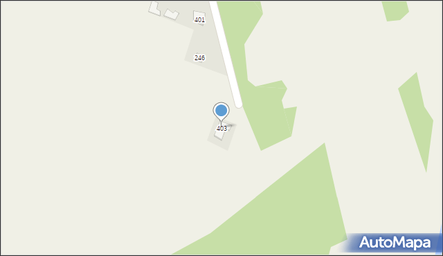 Dębno, Dębno, 403, mapa Dębno