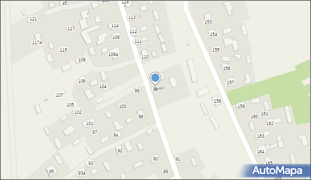 Dębno, Dębno, 98, mapa Dębno