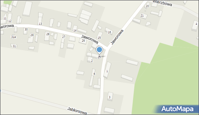 Dębno, Dębno, 25, mapa Dębno