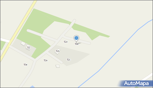 Dębołęka, Dębołęka, 52e, mapa Dębołęka