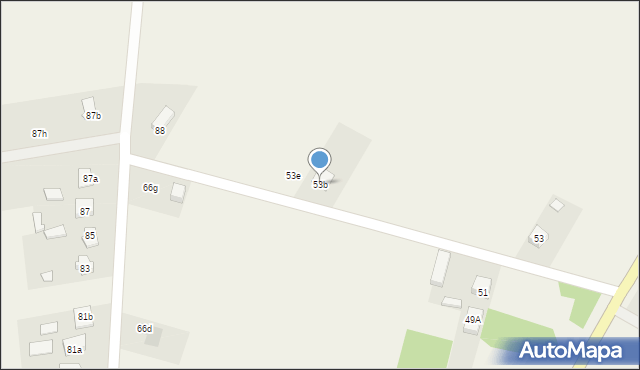 Dębołęka, Dębołęka, 53b, mapa Dębołęka