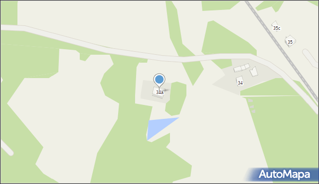 Dębostrów, Dębostrów, 34a, mapa Dębostrów