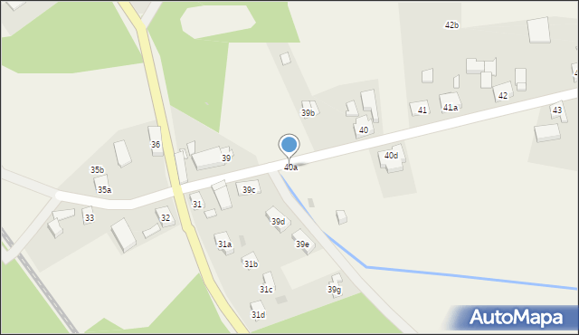 Dębostrów, Dębostrów, 40a, mapa Dębostrów