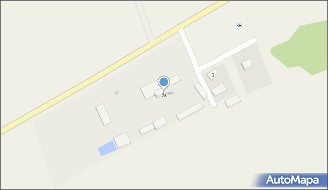 Dębowa Góra, Dębowa Góra, 3a, mapa Dębowa Góra