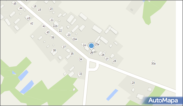 Dębowce, Dębowce, 25, mapa Dębowce