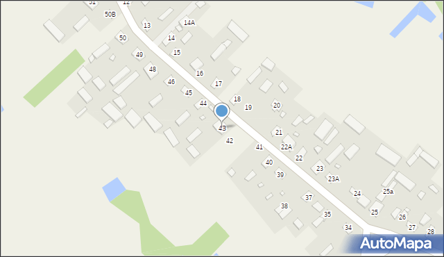 Dębowce, Dębowce, 43, mapa Dębowce