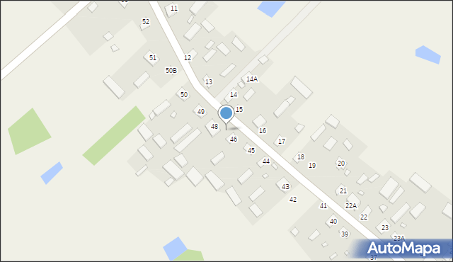 Dębowce, Dębowce, 47, mapa Dębowce