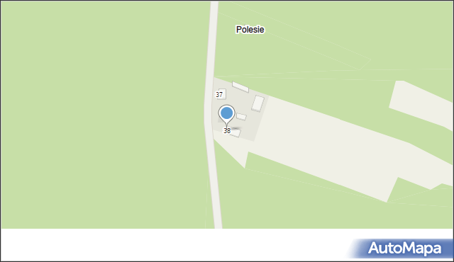 Dębowe Pole, Dębowe Pole, 38, mapa Dębowe Pole