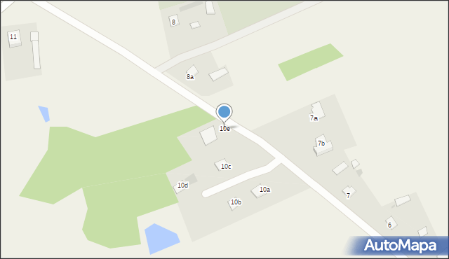 Dębowiec, Dębowiec, 10e, mapa Dębowiec