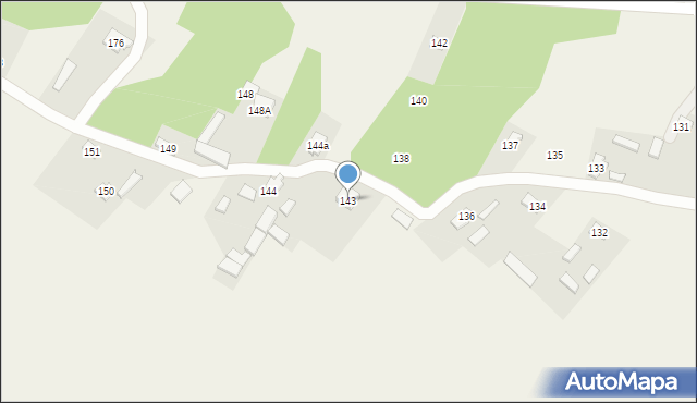 Dębowiec, Dębowiec, 143, mapa Dębowiec