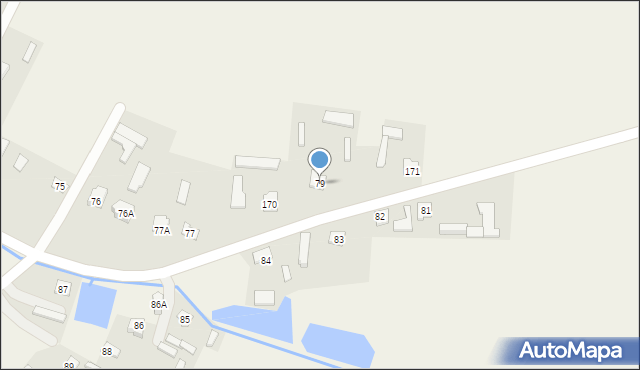 Dębowiec, Dębowiec, 79, mapa Dębowiec