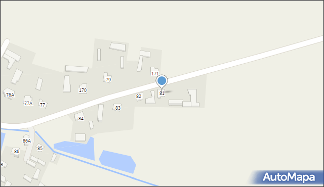 Dębowiec, Dębowiec, 81, mapa Dębowiec