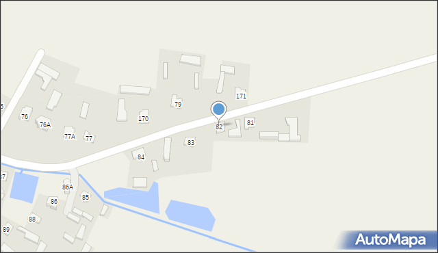 Dębowiec, Dębowiec, 82, mapa Dębowiec