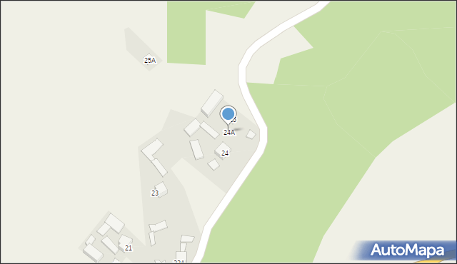 Dębowiec, Dębowiec, 24A, mapa Dębowiec