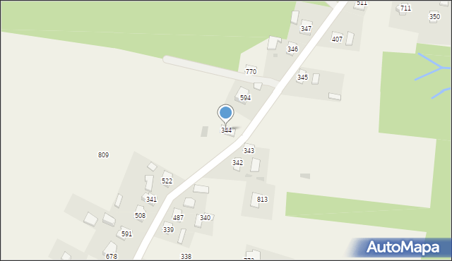 Dębowiec, Dębowiec, 344, mapa Dębowiec