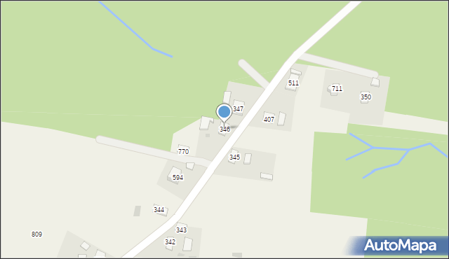 Dębowiec, Dębowiec, 346, mapa Dębowiec