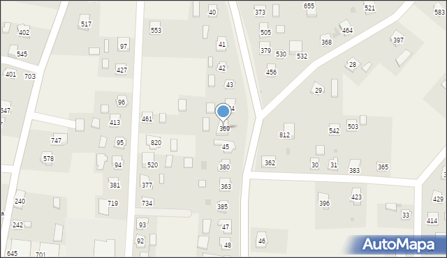 Dębowiec, Dębowiec, 369, mapa Dębowiec