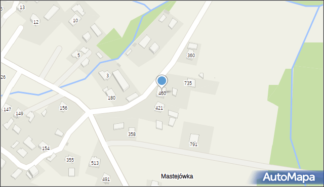 Dębowiec, Dębowiec, 460, mapa Dębowiec