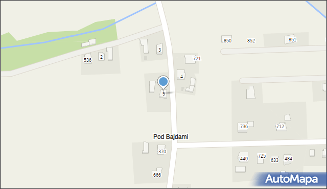 Dębowiec, Dębowiec, 5, mapa Dębowiec