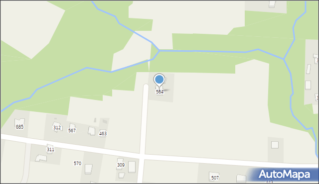 Dębowiec, Dębowiec, 564, mapa Dębowiec