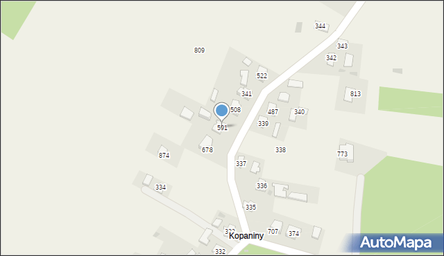 Dębowiec, Dębowiec, 591, mapa Dębowiec