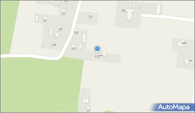 Dębowiec, Dębowiec, 612, mapa Dębowiec